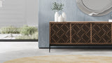 BDI Elements 8709 Weave Media + Storage Console *Quick Ship*