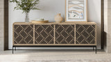 BDI Elements 8709 Weave Media + Storage Console *Quick Ship*
