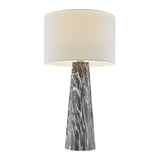 Lite Source 23923 Black Marble Table Lamp