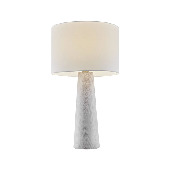 Lite Source 23923 Grey Wood Table Lamp