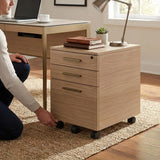 BDI Sequel 6607 Studio Mobile File Pedestal *Quick Ship*