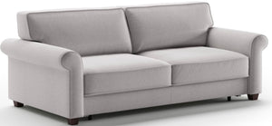 The Casey is Luonto’s most elegant and practical creation. The beautiful rolled arms and t-shape back seat cushions allows the Casey King Sofa Sleeper to be unique. As usual, to fulfill Luonto’s commitment practicality, Luonto has provided plenty of rest space and a terrific transitional design to save living space.