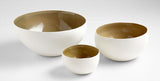 Cyan Design 06911 Bowl in White & Olive