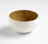 Cyan Design 06912 Bowl in White & Olive
