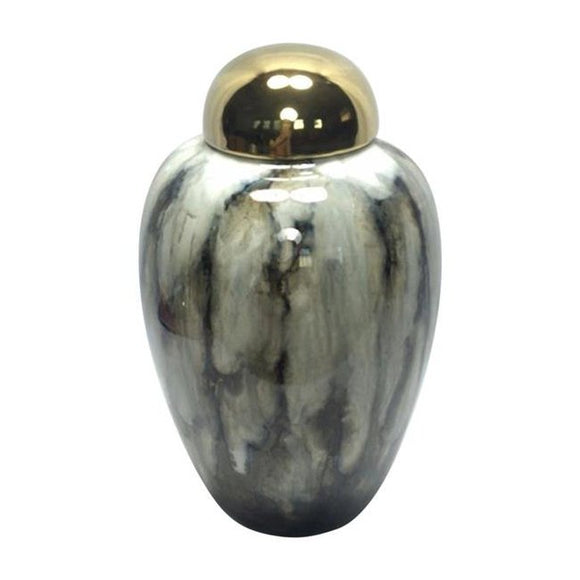 SageBrook Home 15058 Gold Urn