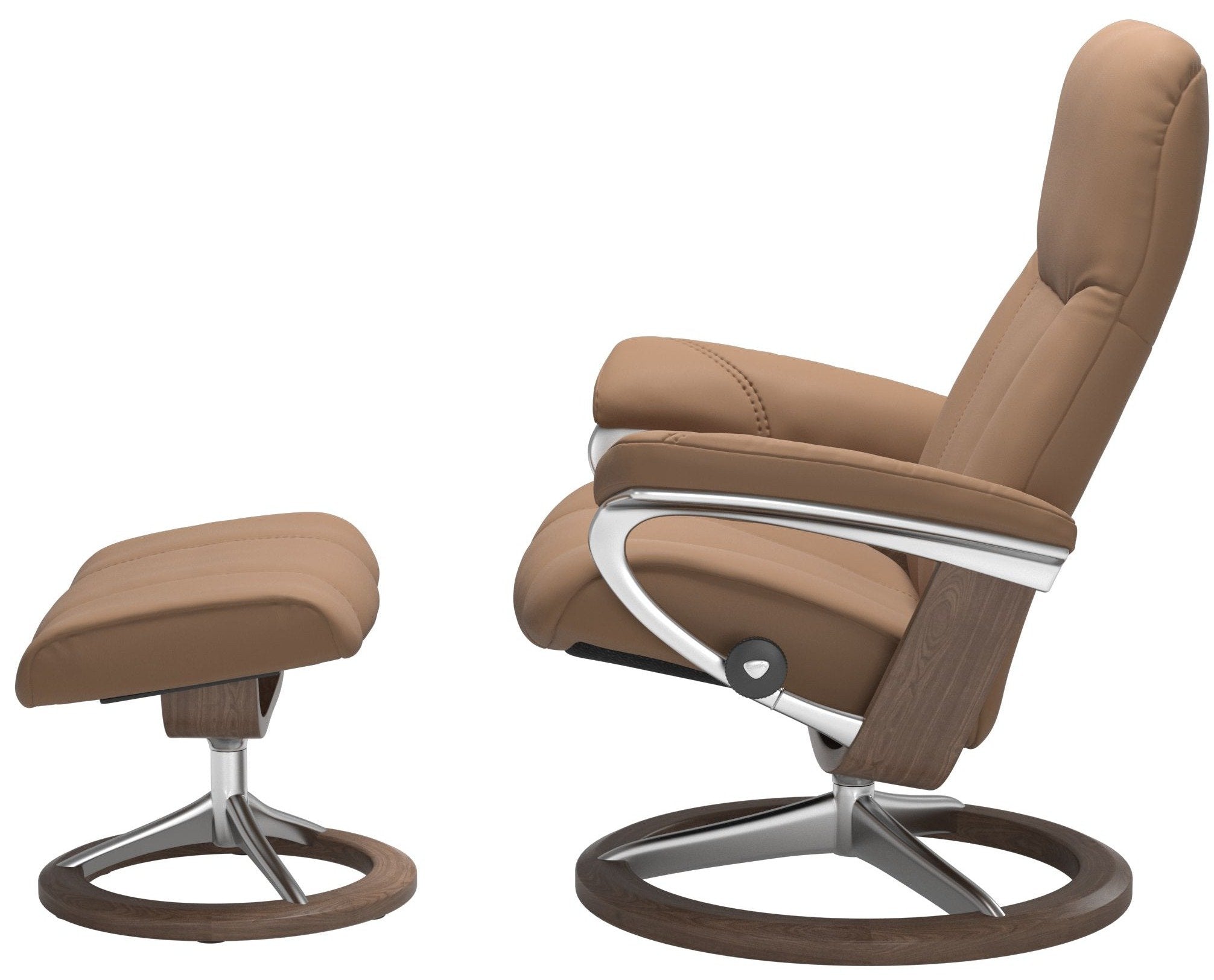 Ekornes Stressless Consul Large Signature Recliner with Ottoman