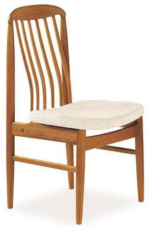 Sun Cabinet BL10 Dining Chair in Teak with Beige Fabric Seat