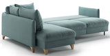 The Flipper Sectional is Luonto's boldest and most practical creation. The robust structure of each leg gives height to the Flipper Sectional, allowing it to be unique. As usual, Luonto has provided plenty of rest space and additional storage space underneath the seating to fulfill their promise of practicality.
