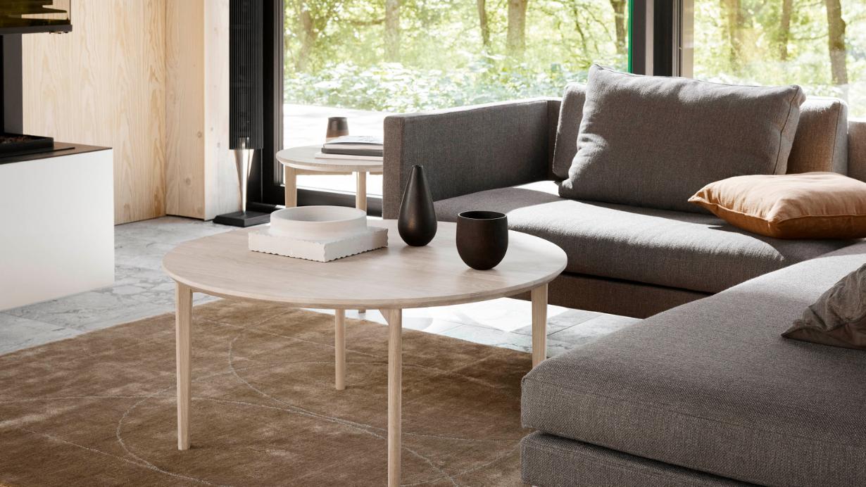 最高級オーク総無垢 EasyLife 25万COMET COFFEE TABLE Skovby SM 243 Coffee Table | International Design Center