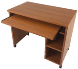 Scanbirk 30665 Desk in a Cherry Melamine on Castors