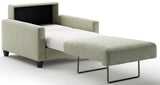 The Nico is Luonto’s most modern and practical design, making it one of the best selling model. The smooth structure of each track arm allows the Nico Cot Chair Sleeper to embody its uniqueness. As usual, to fulfill Luonto’s commitment practicality, Luonto has provided plenty of rest space and a terrific transitional design to save living space.