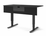 This optional modesty panel complements seated use, allowing your Stance desk to float in a room if desired, and helps to conceal unsightly wiring. Compatible with Stance 6650, 6651, and 6652 Standing Desks only.