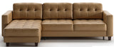 The Noah is one of Luonto’s boldest and most practical creations. The masculine build and overall truffle design allows the Noah Full XL Sleeper Sectional to be unique. As usual, Luonto has provided plenty of rest space and additional storage space beneath the seating to fulfill their commitment to practicality.