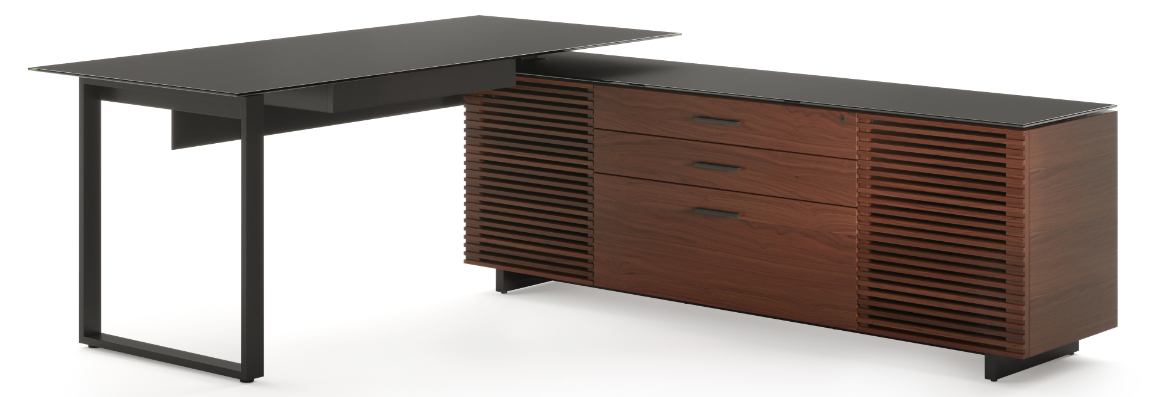 BDI Corridor 6531 L-Desk *Quick Ship* | International Design Center