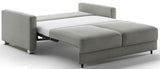 The Hampton is Luonto’s most modern and practical design. The smooth structure of each track arm allows the Hampton Queen Loveseat Sleeper to embody its uniqueness. As usual, Luonto has provided plenty of rest space and additional storage space beneath the seating to fulfill their commitment to practicality.