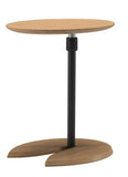Ekornes Stressless Ellipse Table with Adjustable Height in Oak Wood