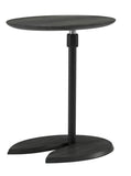Ekornes Stressless Ellipse Table with Adjustable Height in Grey Wood