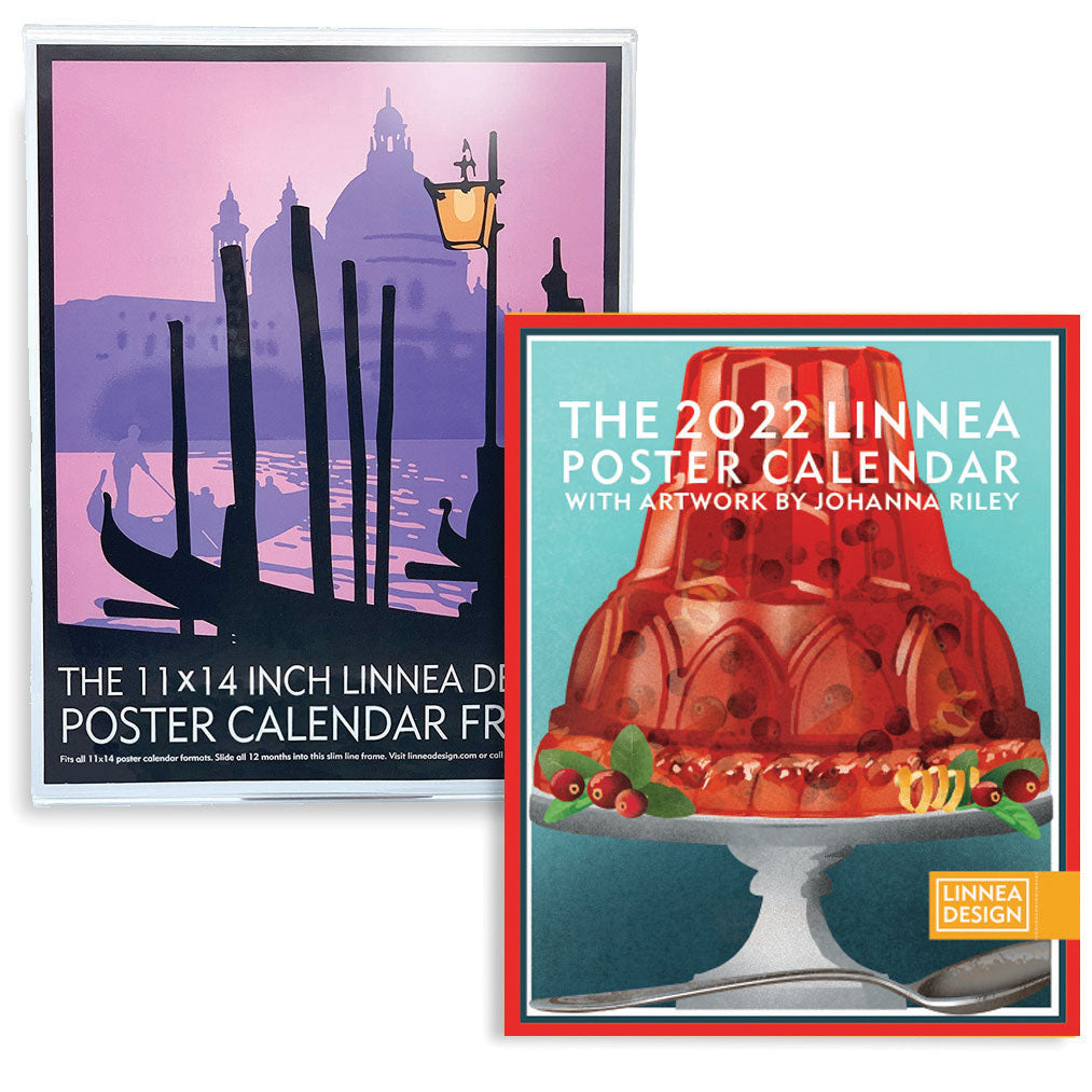 Clearance! 2022 Linnea 11 x 14 clearance-2022-linnea-11-x-14-poster-calendar-artwork-from-johanna-r-international-design-center