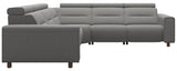 Ekornes Stressless Emily Wide Arm Power Reclining Sectional