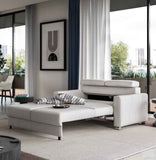 The West is one of Luonto’s most contemporary and practical designs. The detailed vertical stitching and adjustable ratchet headrests allow the West Queen Loveseat Sleeper to be uniques. As usual, to fulfill Luonto’s commitment to practicality, Luonto has provided plenty of rest space and a terrific transitional design to save living space.