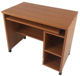 Scanbirk 30665 Desk in a Cherry Melamine on Castors