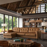 The Noah is one of Luonto’s boldest and most practical creations. The masculine build and overall truffle design allows the Noah Full XL Sleeper Sectional to be unique. As usual, Luonto has provided plenty of rest space and additional storage space beneath the seating to fulfill their commitment to practicality.