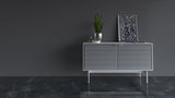 7478 CO-SW: Satin White 2 Door Cabinet