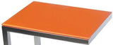 Ital Studio Safari End Table with an Orange Top