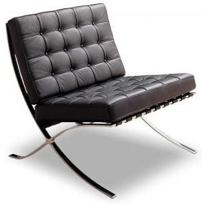 Ital Studio Savona Occasional Chair in Black Leather