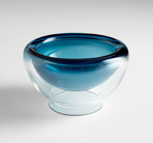 Cyan Design 06123 Bowl in Clear and Cobalt