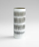 Cyan Design 06758 Vase in White and Smoked