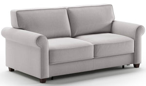 The Casey is Luonto’s most elegant and practical creation. The beautiful rolled arms and t-shape back seat cushions allow the Casey Full XL Loveseat Sleeper to be unique. As usual, to fulfill Luonto’s commitment to practicality, Luonto has provided plenty of rest space and a terrific transitional design to save living space.