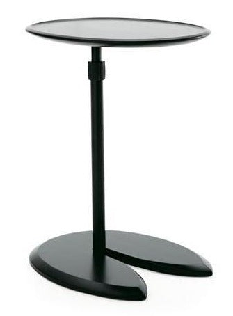 Ekornes Stressless Ellipse Table with Adjustable Height in Black Wood