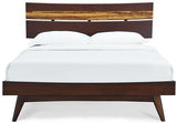 Greenington Azara Platform Bed Queen Bed: Sable