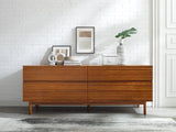 Greenington Ventura 4 Drawer Double Dresser