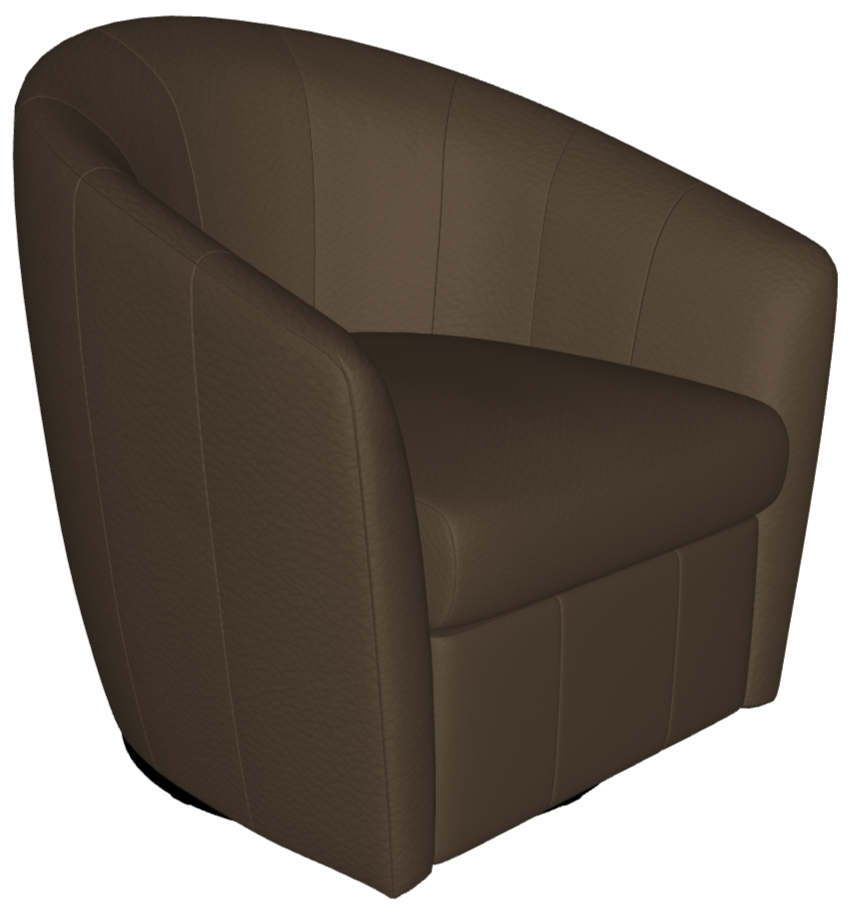 Natuzzi barrel deals chair