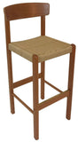 Sun Cabinet BL24 Barstool in Cherry with Rope Seat