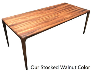 Artisan Bosnia Latus Dining Table in Walnut