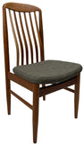 Sun Cabinet BL10 Dining Chair in Cherry; Earth Fabric Penfold 6