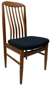 Sun Cabinet BL10 Dining Chair in Teak with Beige Fabric Seat