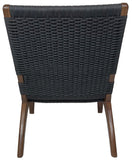 Sun Company RH1000 Occasional Chair Black Rope With Solid Walnut