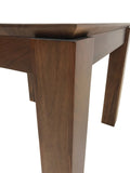 Ital Studio Morocco DE2204 End Table in Solid Walnut