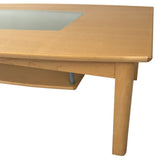 Toften 230 Coffee Table in Beech and Glass