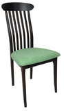 J.L. Moller 40 Dining Chair in Wenge Wood with Amareta Green Fabric