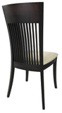 IMS Aston Dining Chair in Wenge Wood and an Ivory Fabric Seat