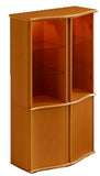 Skovby 662 Display Cabinet in Cherry Wood