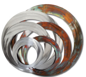 Artisan House Hollow 650707 Artwork in Steel