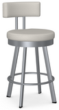 Amisco Barry Swivel Counter Stool With Cushion 41445