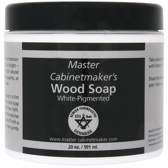 Master Cabinetmaker Wood Soap White-Pigmented