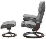 Ekornes Stressless Admiral Large Signature Recliner with Ottoman